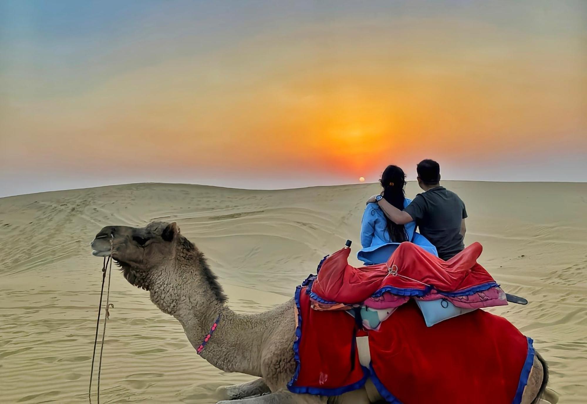 The Saffron Desert Camp Jaisalmer Dış mekan fotoğraf