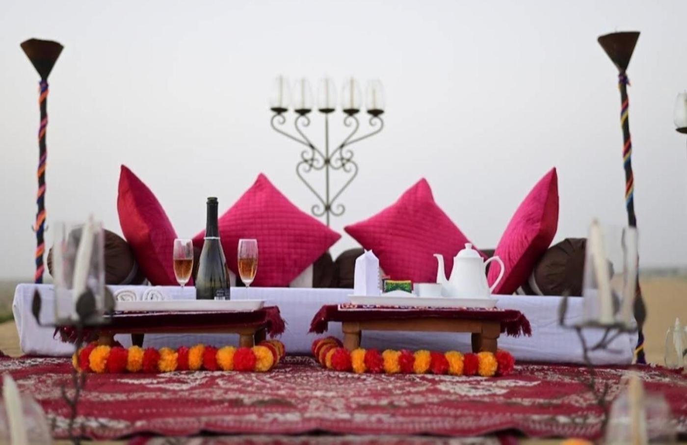 The Saffron Desert Camp Jaisalmer Dış mekan fotoğraf
